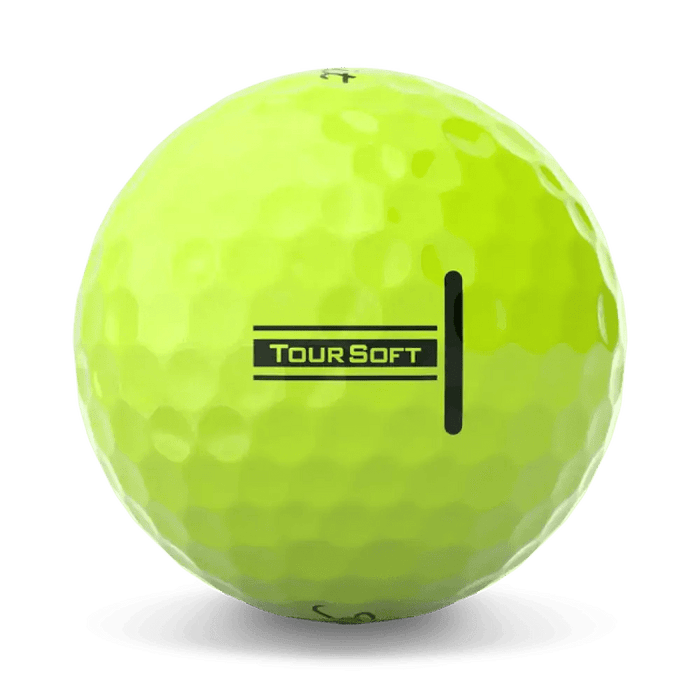 Titleist Tour Soft Yellow Logo Golf Balls 2025 - Titleist