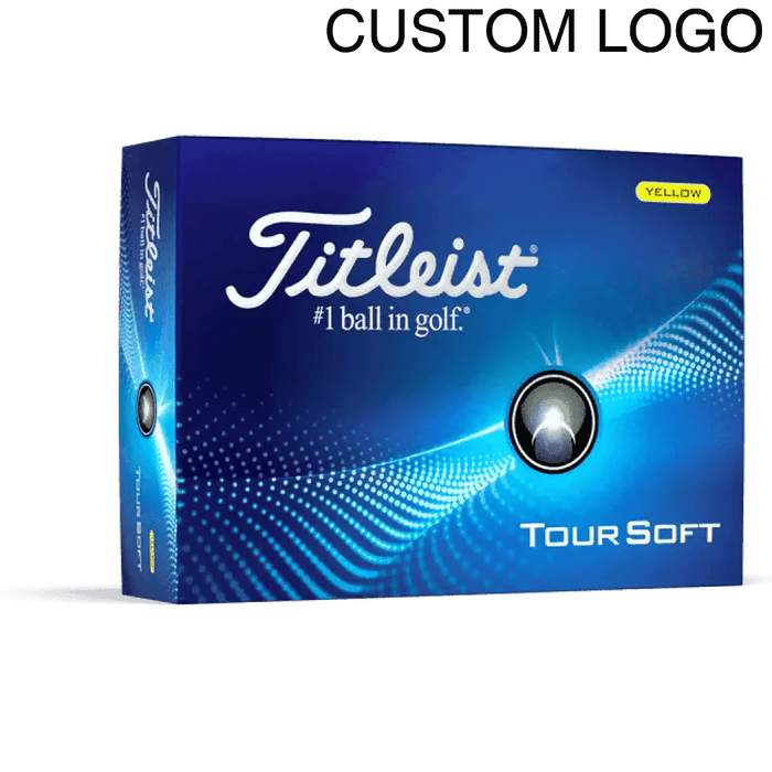 Titleist Tour Soft Yellow Logo Golf Balls 2025 - Titleist