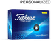 Titleist Tour Soft Yellow Personalized Golf Balls - Titleist