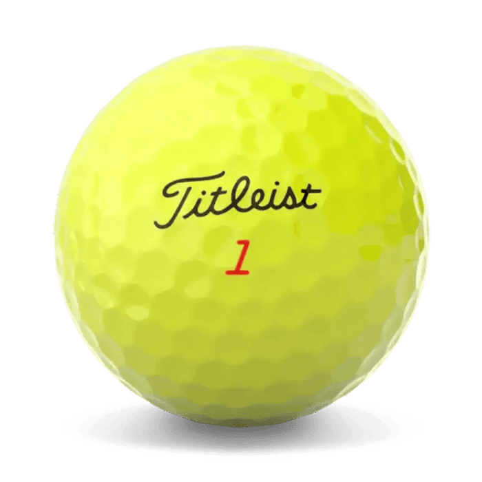 Titleist TruFeel Yellow Logo Golf Balls 2025 - Titleist