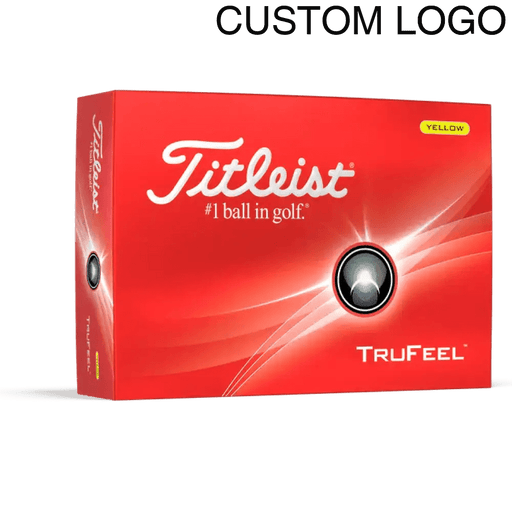Titleist TruFeel Yellow Logo Golf Balls 2025 - Titleist