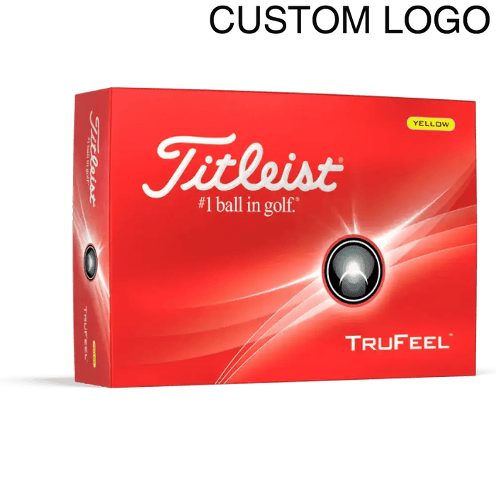 Titleist TruFeel Yellow Logo Golf Balls 2025 - Titleist