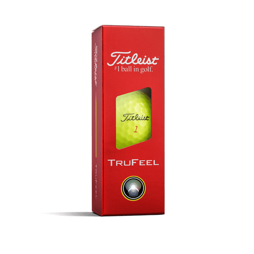 Titleist TruFeel Yellow Personalized Golf Balls - Titleist