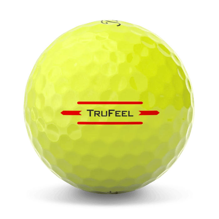 Titleist TruFeel Yellow Personalized Golf Balls - Titleist