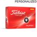 Titleist TruFeel Yellow Personalized Golf Balls - Titleist