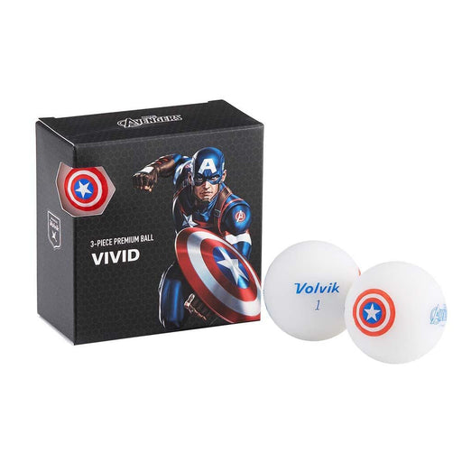 Volvik Marvel 4 Ball Set - Captain America - Volvik