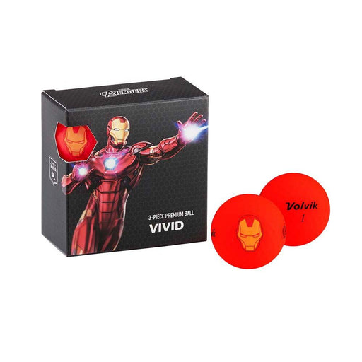 Volvik Marvel 4 Ball Set - Ironman - Volvik