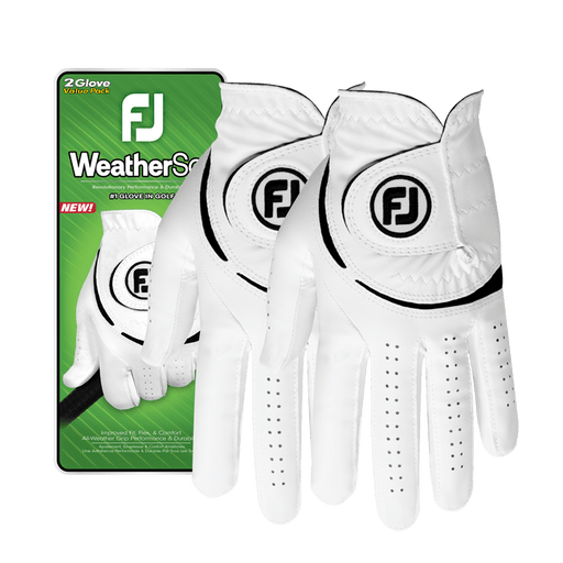 WeatherSof - Men's Golf Gloves (2 Pack) - FootJoy