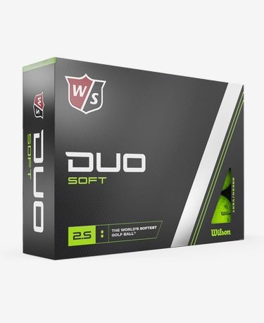 Wilson Staff Duo Soft Green Golf Balls - Wilson