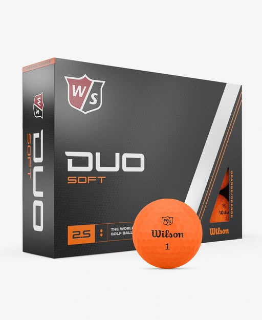 Wilson Staff Duo Soft Orange Golf Balls - Wilson