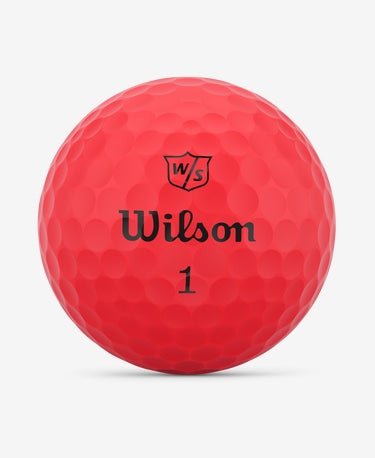 Wilson Staff Duo Soft Red Golf Balls - Wilson