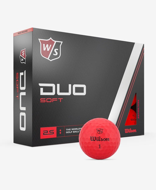 Wilson Staff Duo Soft Red Golf Balls - Wilson