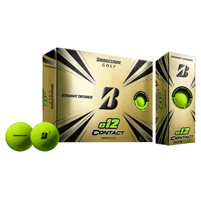 Bridgestone Golf Balls e12 Contact Matte Green - Bridgestone