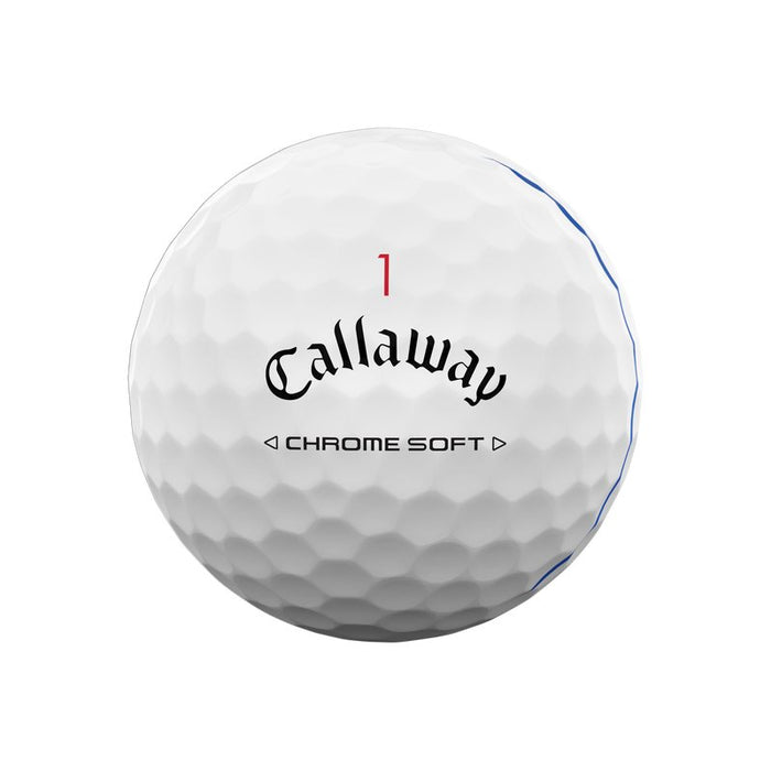 Callaway Chrome Soft Triple Track Personalized Golf Balls - Callaway