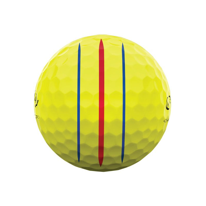 Callaway Chrome Tour Triple Track Yellow Golf Balls - Callaway