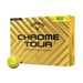 Callaway Chrome Tour Triple Track Yellow Personalized Golf Balls - Callaway