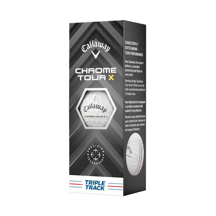 Callaway Chrome Tour X Triple Track Personalized Golf Balls - Callaway