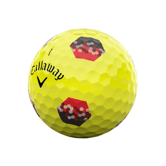 Callaway Chrome Tour X TruTrack Yellow Golf Balls - Callaway