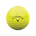 Callaway Chrome Tour X Yellow Personalized Golf Balls - Callaway