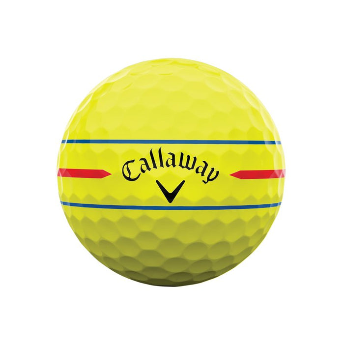 Callaway Chrome Tour Yellow 360 Triple Track Golf Balls - Callaway