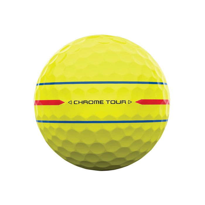 Callaway Chrome Tour Yellow 360 Triple Track Golf Balls - Callaway