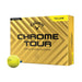 Callaway Chrome Tour Yellow Personalized Golf Balls - Callaway