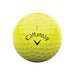 Callaway Chrome Tour Yellow Personalized Golf Balls - Callaway