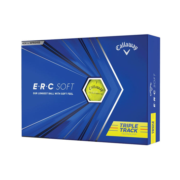 Callaway Erc Soft Yellow Golf Balls - Callaway