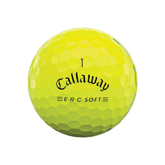 Callaway Erc Soft Yellow Golf Balls - Callaway