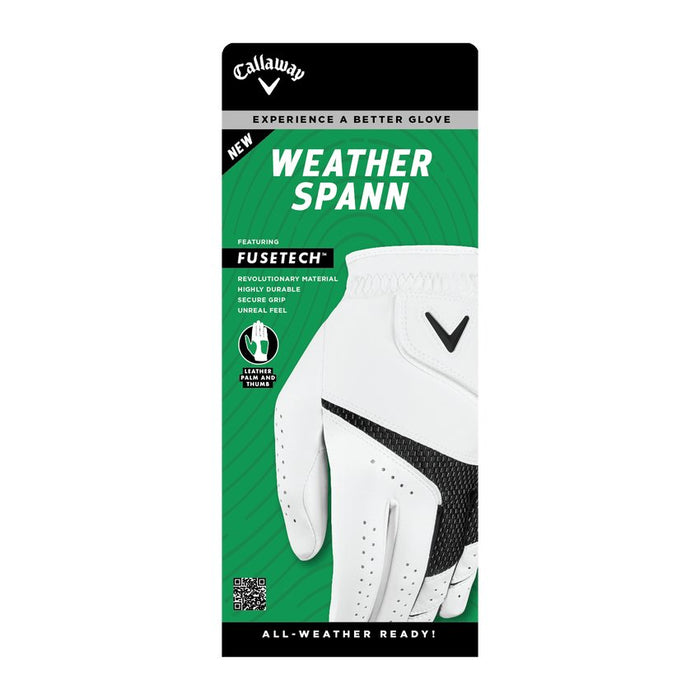 Callaway Men's Weather Spann Gloves (2-Pack) - Callaway