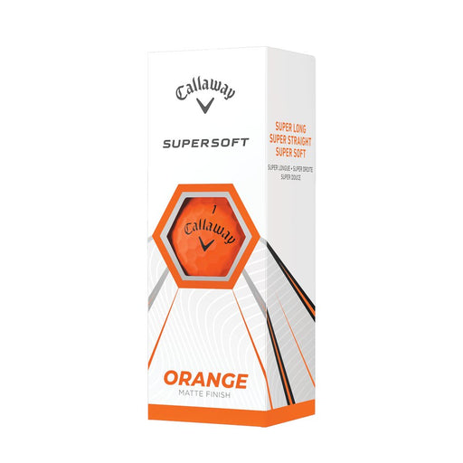 Callaway Supersoft Matte Orange Golf Balls - Callaway