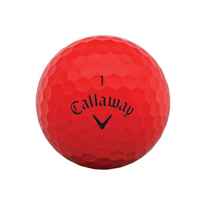 Callaway Supersoft Matte Red Golf Balls - Callaway