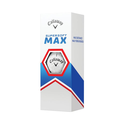 Callaway Supersoft MAX Distance White Golf Balls - Callaway