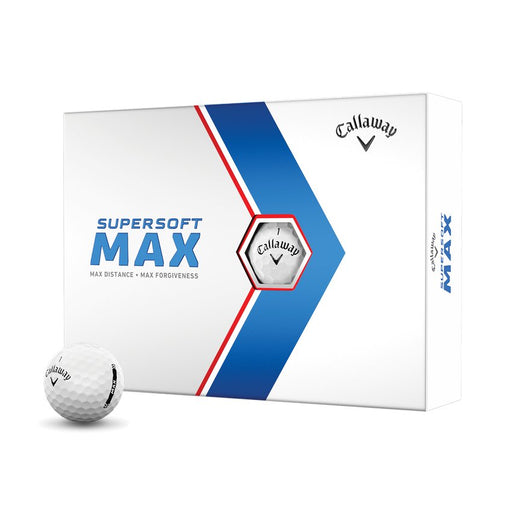 Callaway Supersoft MAX Distance White Golf Balls - Callaway