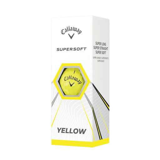 Callaway Supersoft Yellow Golf Balls - Coastal Golf Limited Canada.