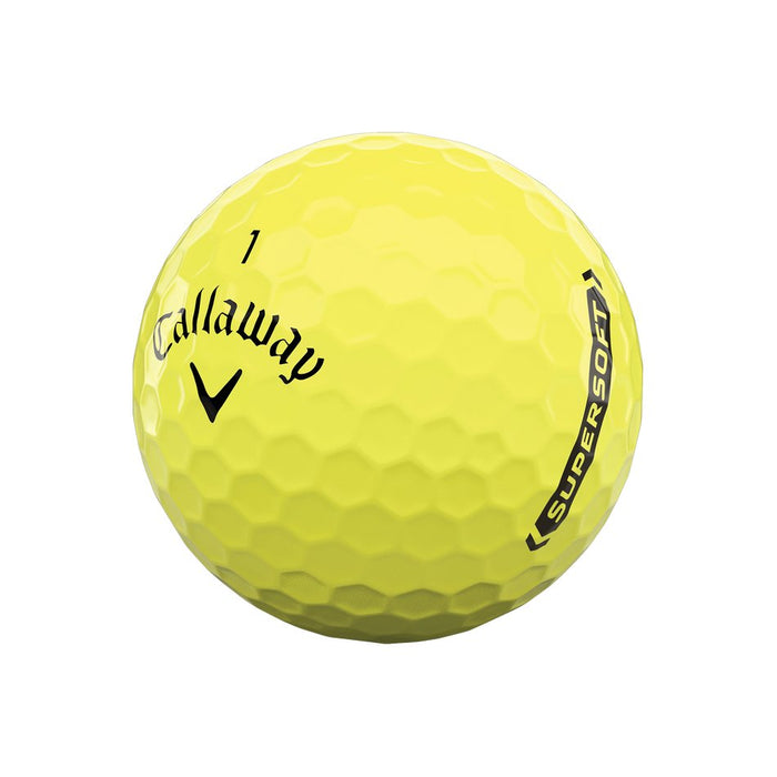 Callaway Supersoft Yellow Golf Balls - Coastal Golf Limited Canada.