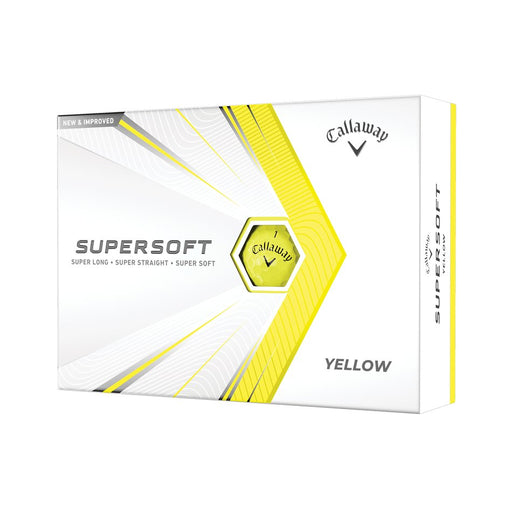 Callaway Supersoft Yellow Golf Balls - Coastal Golf Limited Canada.