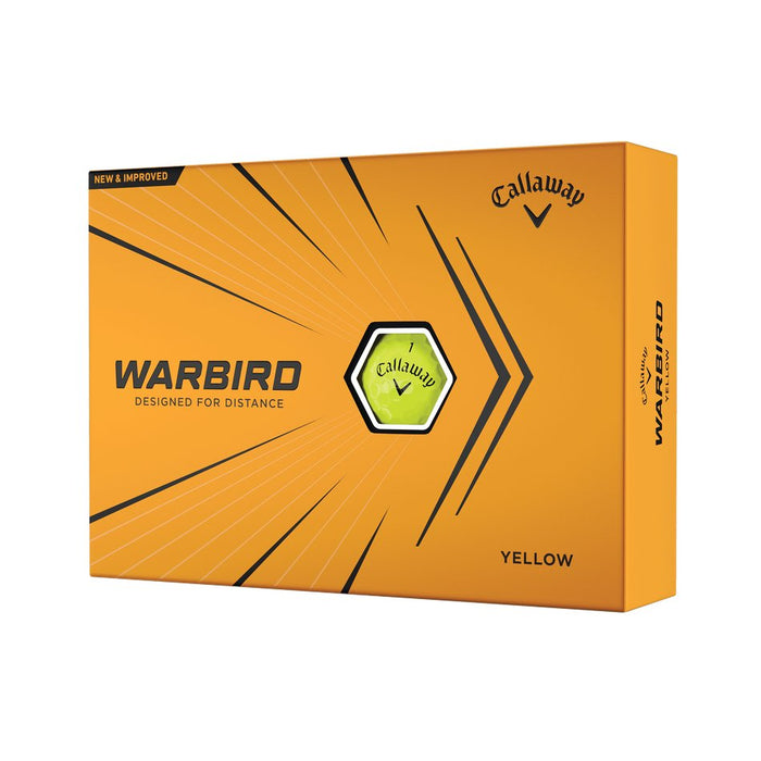 Callaway Warbirds Yellow Golf Balls - Callaway