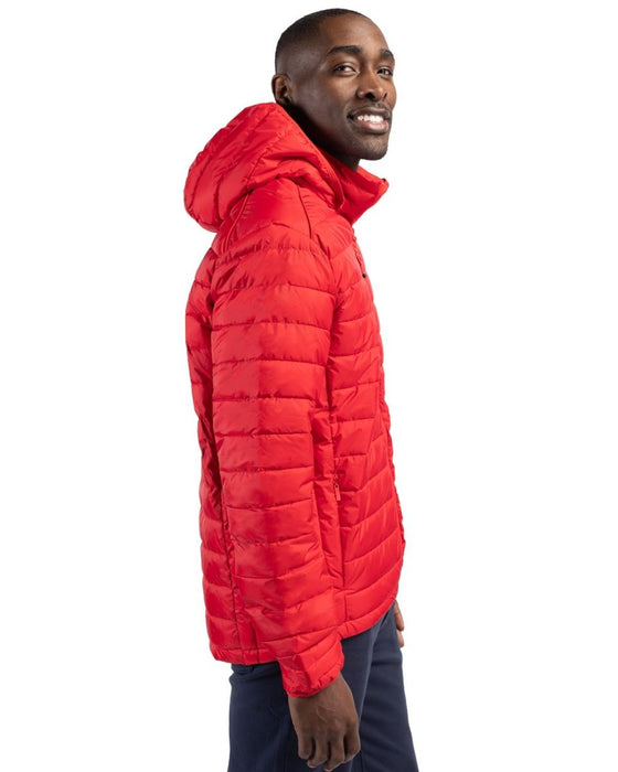 Insulated puffer jacket mens best sale