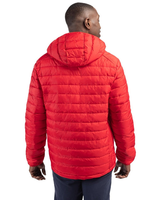 Clique Hudson Insulated Mens Full-Zip Puffer Jacket - Cutter & Buck