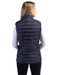 Clique Hudson Insulated Womens Full-Zip Puffer Vest - Cutter & Buck