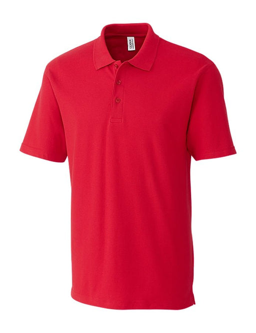 Clique Men's Addison All Cotton Pique Short Sleeve Polo - Cutter & Buck