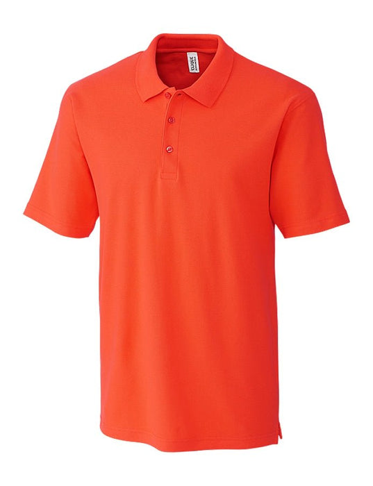 Clique Men's Addison All Cotton Pique Short Sleeve Polo - Cutter & Buck