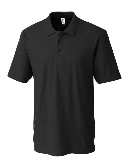 Clique Men's Addison All Cotton Pique Short Sleeve Polo - Cutter & Buck