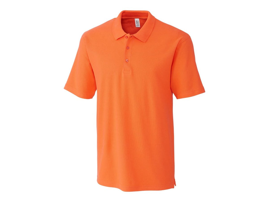 Clique Men's Addison All Cotton Pique Short Sleeve Polo - Cutter & Buck