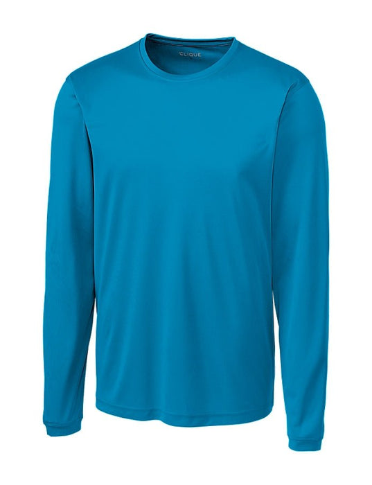 Clique Men's Spin Eco Performance Long Sleeve Tee Shirt - Cutter & Buck