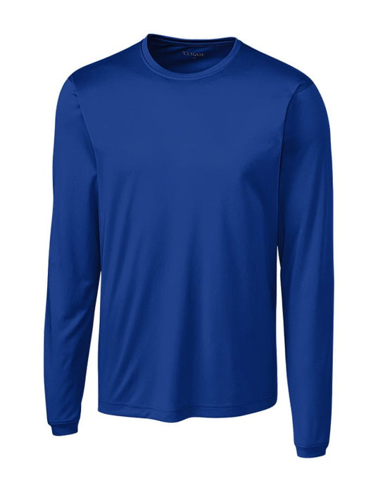 Clique Men's Spin Eco Performance Long Sleeve Tee Shirt - Cutter & Buck