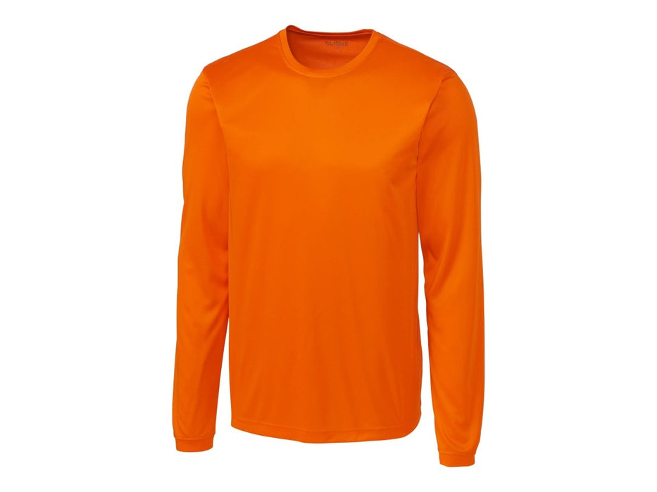 Clique Men's Spin Eco Performance Long Sleeve Tee Shirt - Cutter & Buck