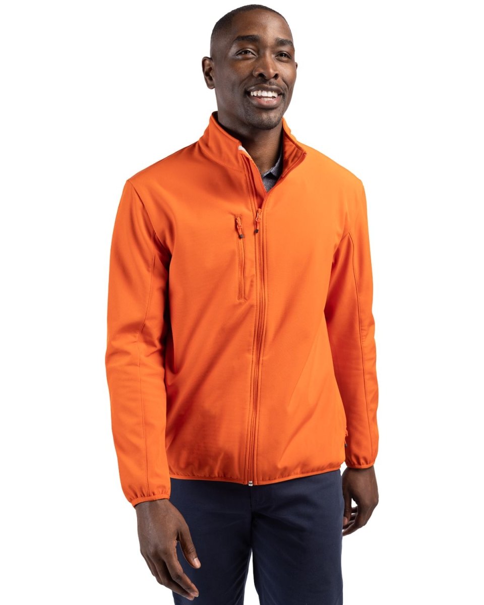 Clique Men's Trail Stretch Softshell Full Zip Jacket - Coastal Golf Canada