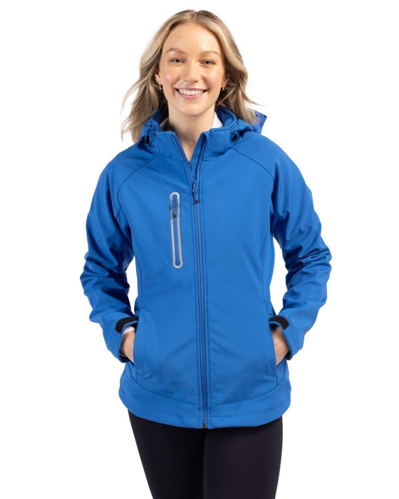 Clique Milford Waterproof Softshell Full Zip Hooded Womens Jacket